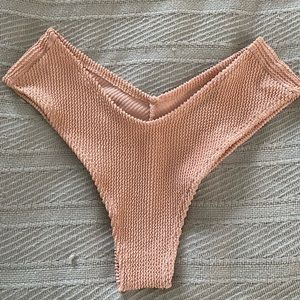 Skatie pale pink bikini. Priced to sell